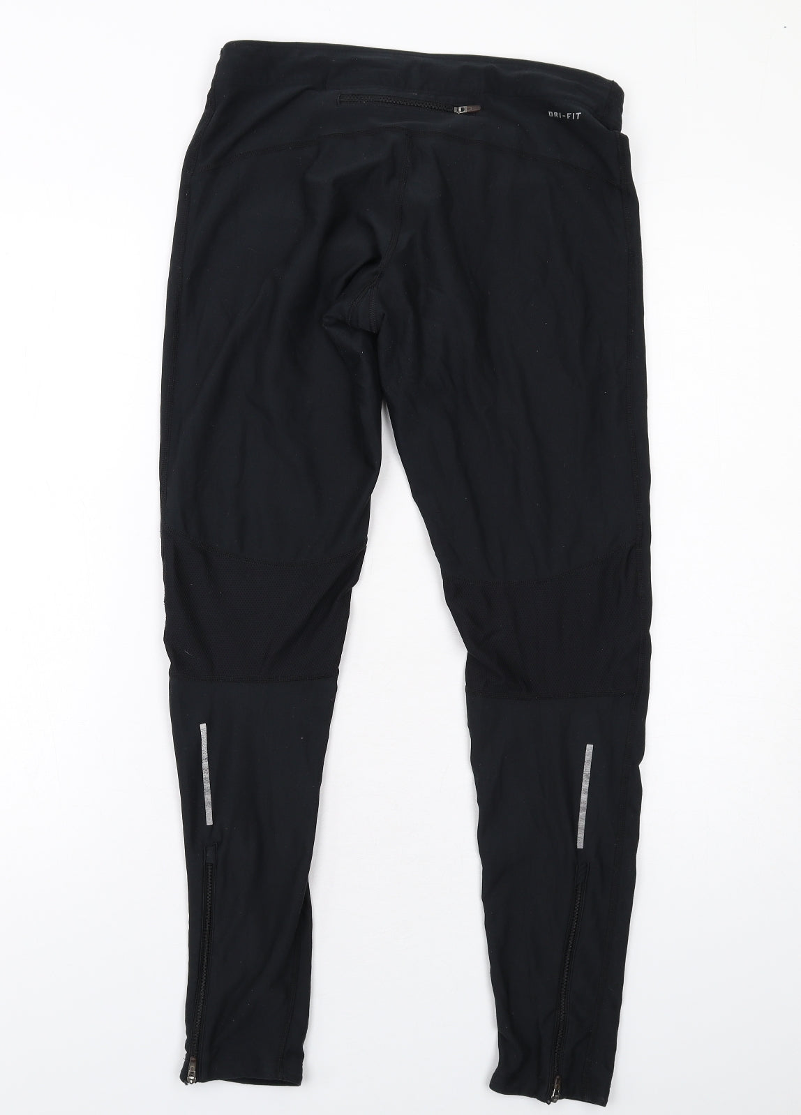 Nike Womens Black Polyester Compression Leggings Size M L29 in Regular Pullover