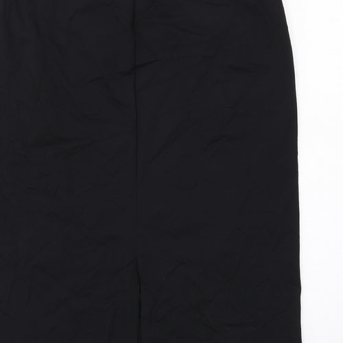 Uniqlo Womens Black Elastomultiester Straight & Pencil Skirt Size XL
