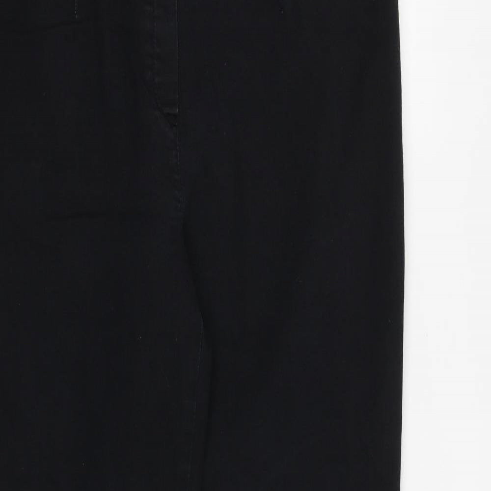 Robell Jeans Womens Black Cotton Jegging Jeans Size 20 L26 in Regular