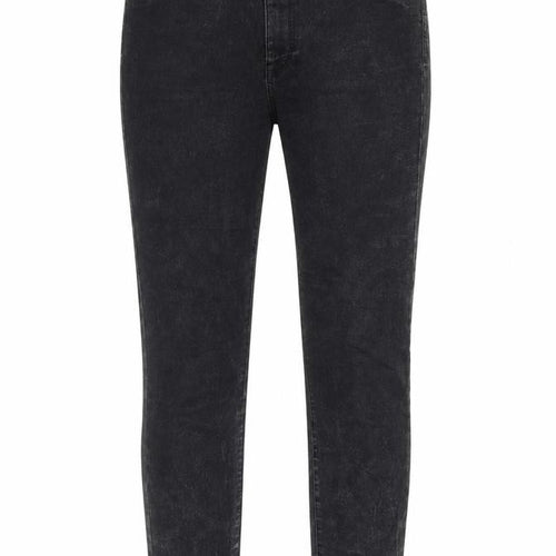 H&M Womens Grey Cotton Skinny Jeans Size 28 in L32 in Regular Button