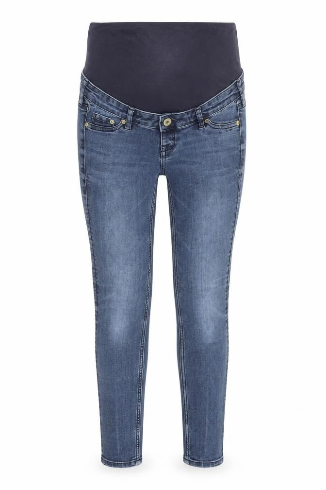 H&M Womens Blue Cotton Skinny Jeans Size 8 L29 in Regular