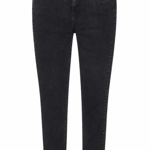 Very Womens Black Cotton Skinny Jeans Size 27 in L26 in Slim Zip