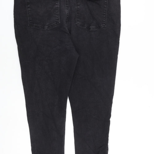 Very Womens Black Cotton Skinny Jeans Size 27 in L26 in Slim Zip