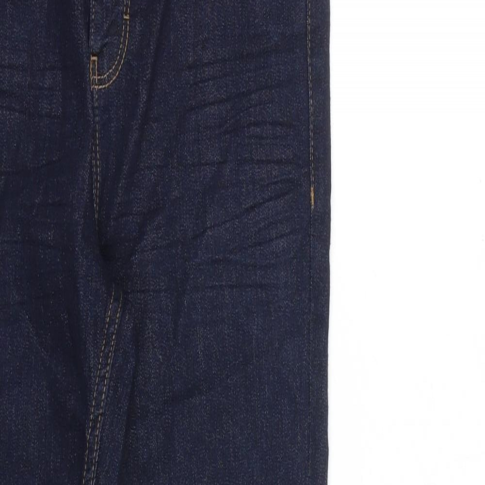 NEXT Boys Blue Cotton Skinny Jeans Size 12 Years L25 in Regular Zip