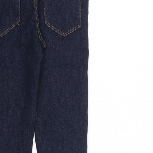 NEXT Boys Blue Cotton Skinny Jeans Size 12 Years L25 in Regular Zip