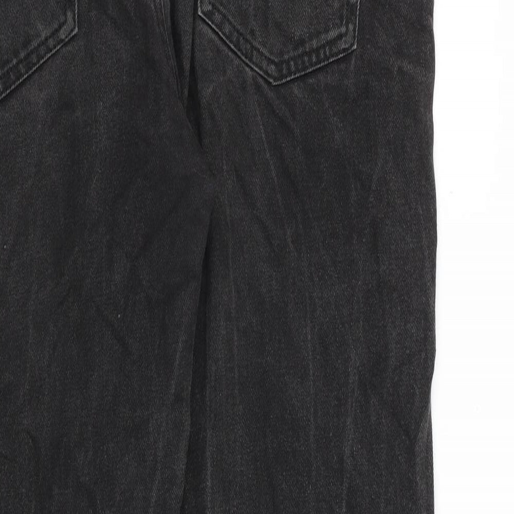 Topman Mens Grey Cotton Tapered Jeans Size 34 in L34 in Regular Button