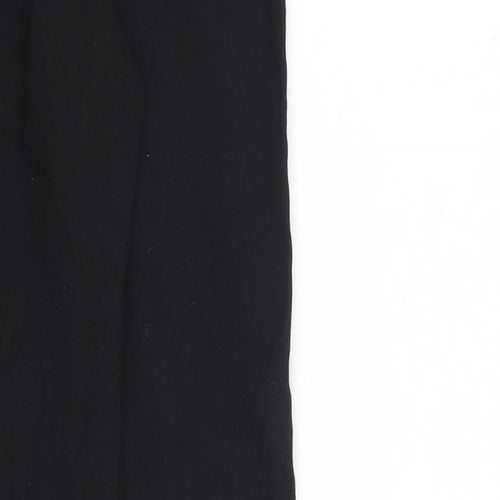 Denim & Co. Womens Black Cotton Skinny Jeans Size 10 L31 in Regular Zip