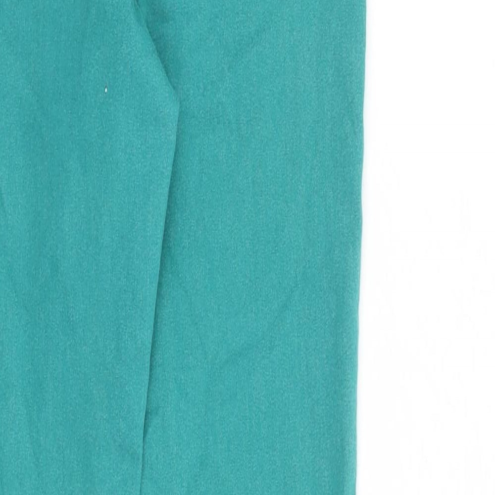 Marks and Spencer Womens Green Cotton Jegging Jeans Size 10 L28 in Regular