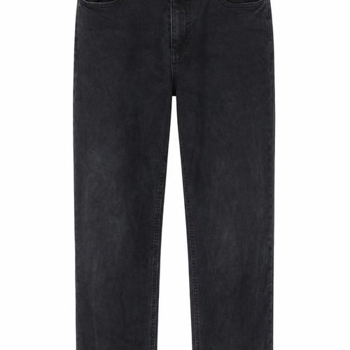 ICHI Womens Black Cotton Straight Jeans Size 30 in L27 in Regular Zip
