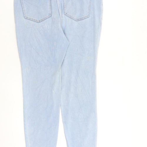 NEXT Womens Blue Cotton Jegging Jeans Size 14 L27 in Regular