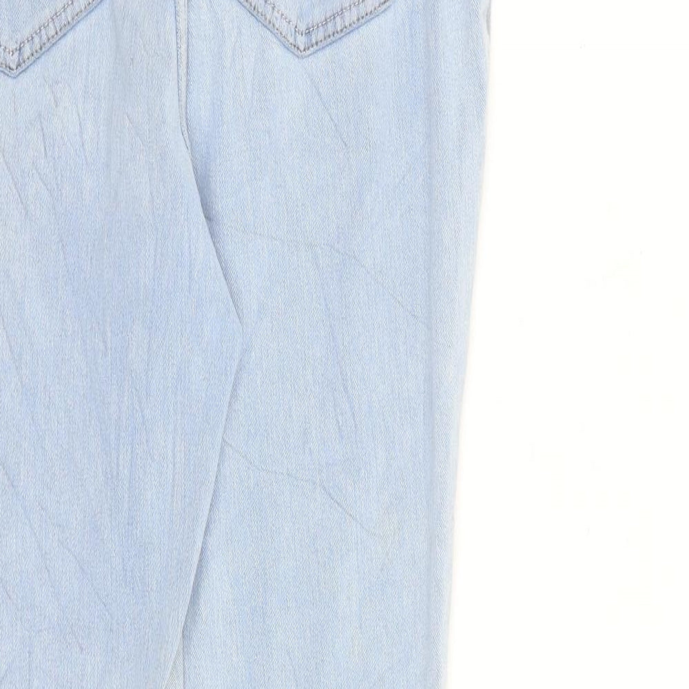 NEXT Womens Blue Cotton Jegging Jeans Size 14 L27 in Regular