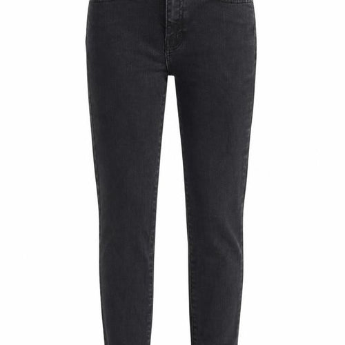 Topshop Womens Black Cotton Skinny Jeans Size 28 in L32 in Regular Zip