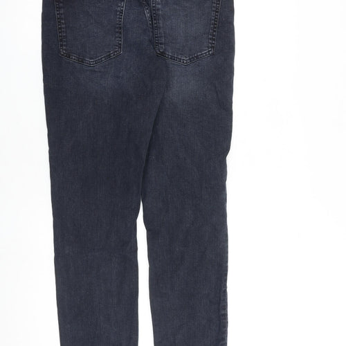 Denim & Co. Mens Blue Cotton Skinny Jeans Size 30 in L32 in Regular Zip