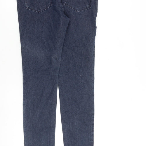 H&M Womens Blue Cotton Jegging Jeans Size 10 L32 in Regular
