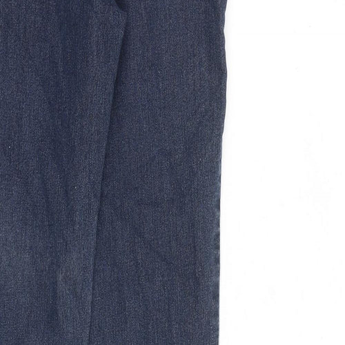 H&M Womens Blue Cotton Jegging Jeans Size 10 L32 in Regular