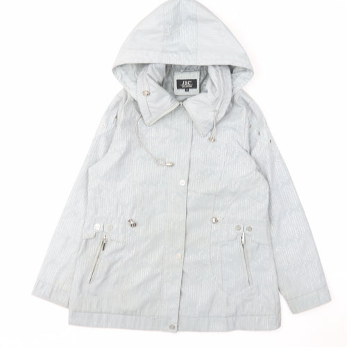 JBC Womens Blue Jacket Size 12 Zip