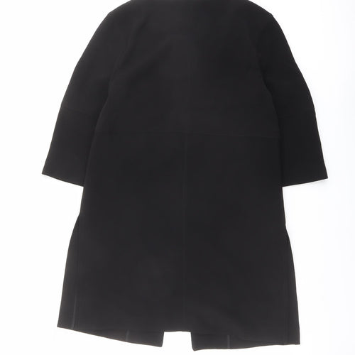 H&M Womens Black Jacket Blazer Size 6 Button