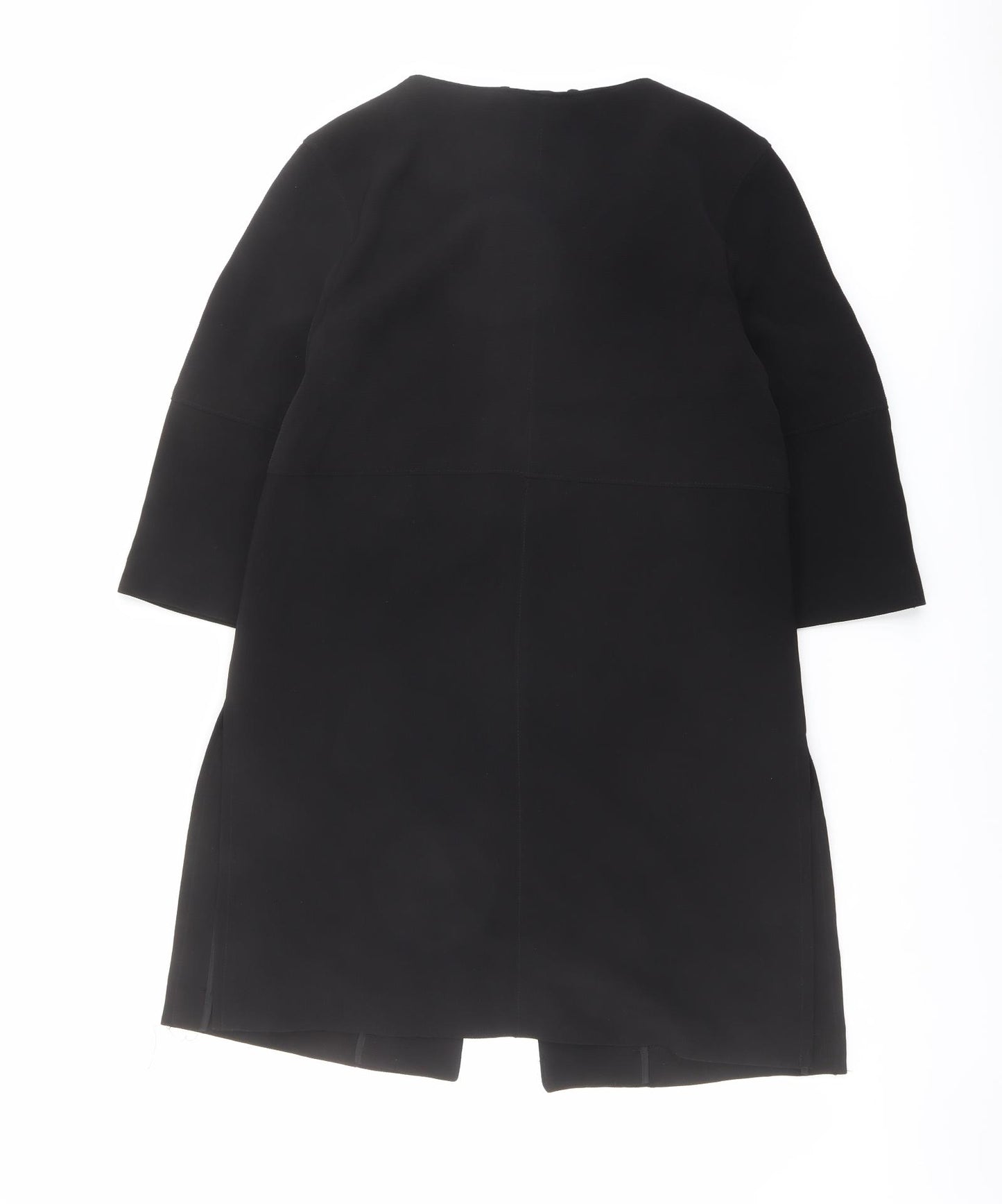 H&M Womens Black Jacket Blazer Size 6 Button
