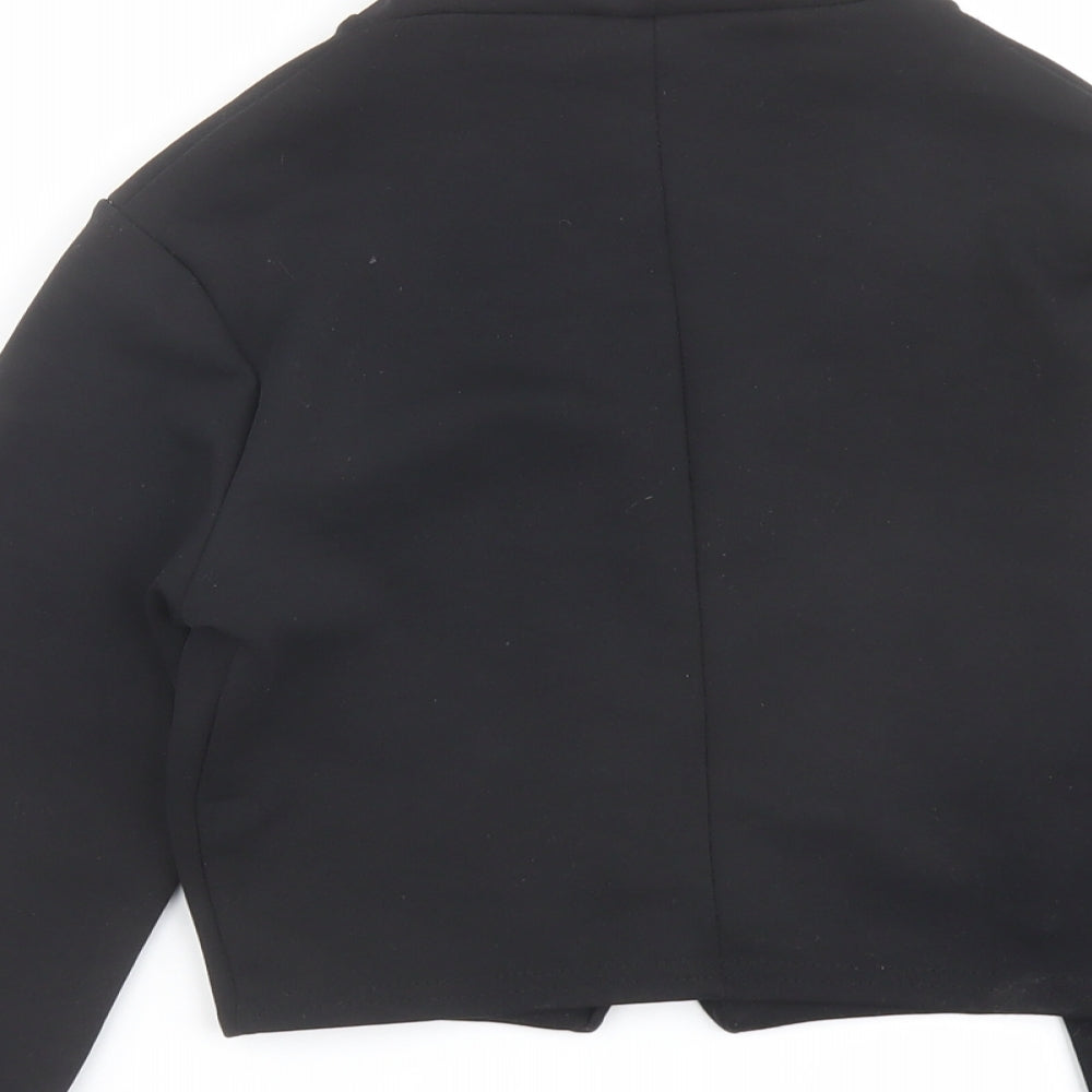 Quiz Womens Black Jacket Blazer Size 8