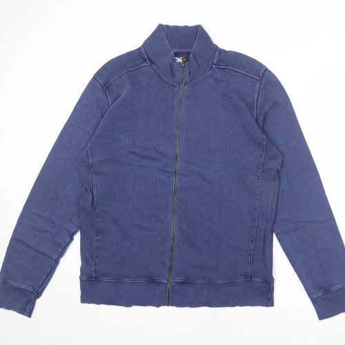 Burton Mens Blue Jacket Size M Zip