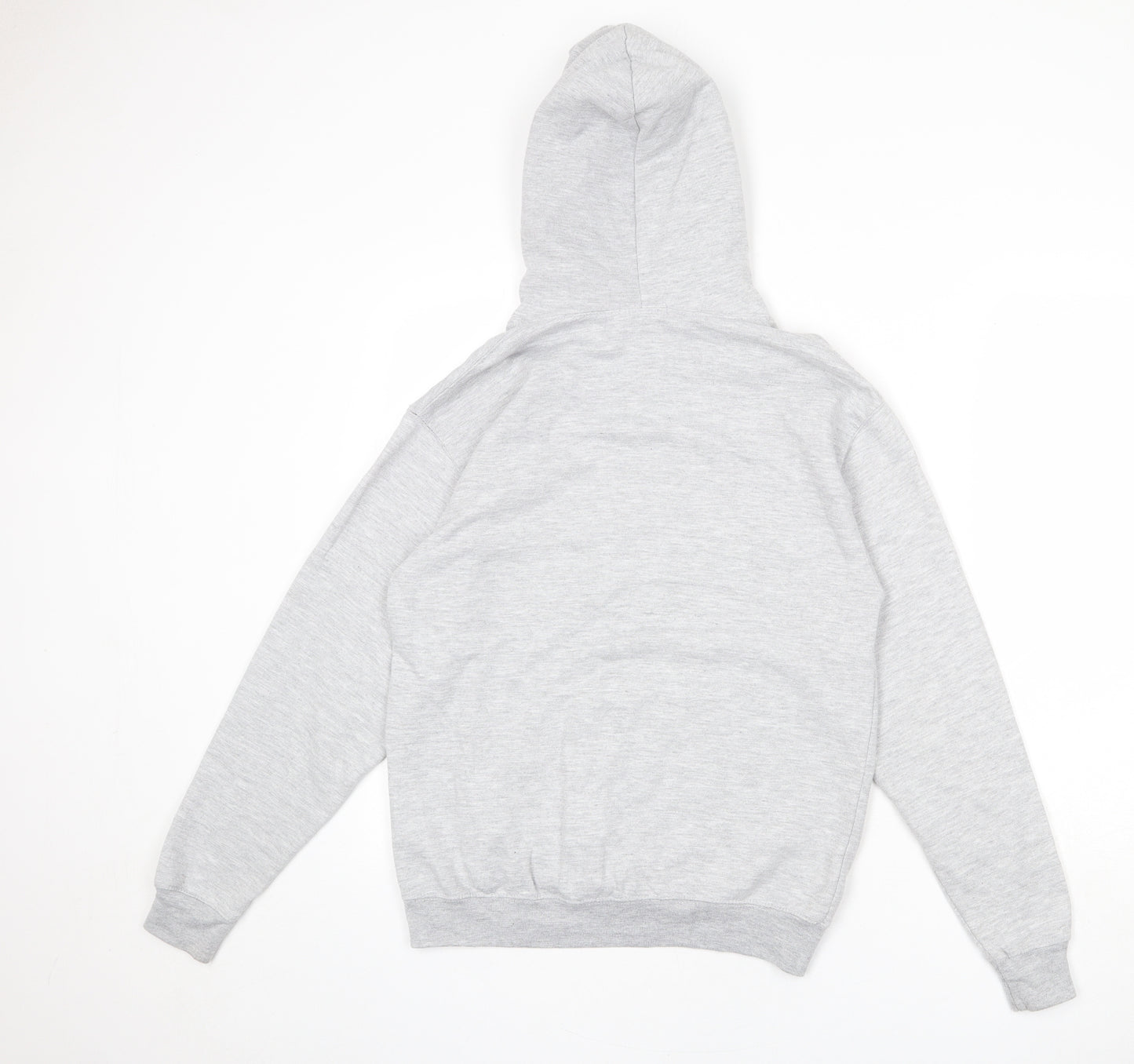 I SAW IT FIRST Womens Grey Cotton Pullover Hoodie Size S Pullover