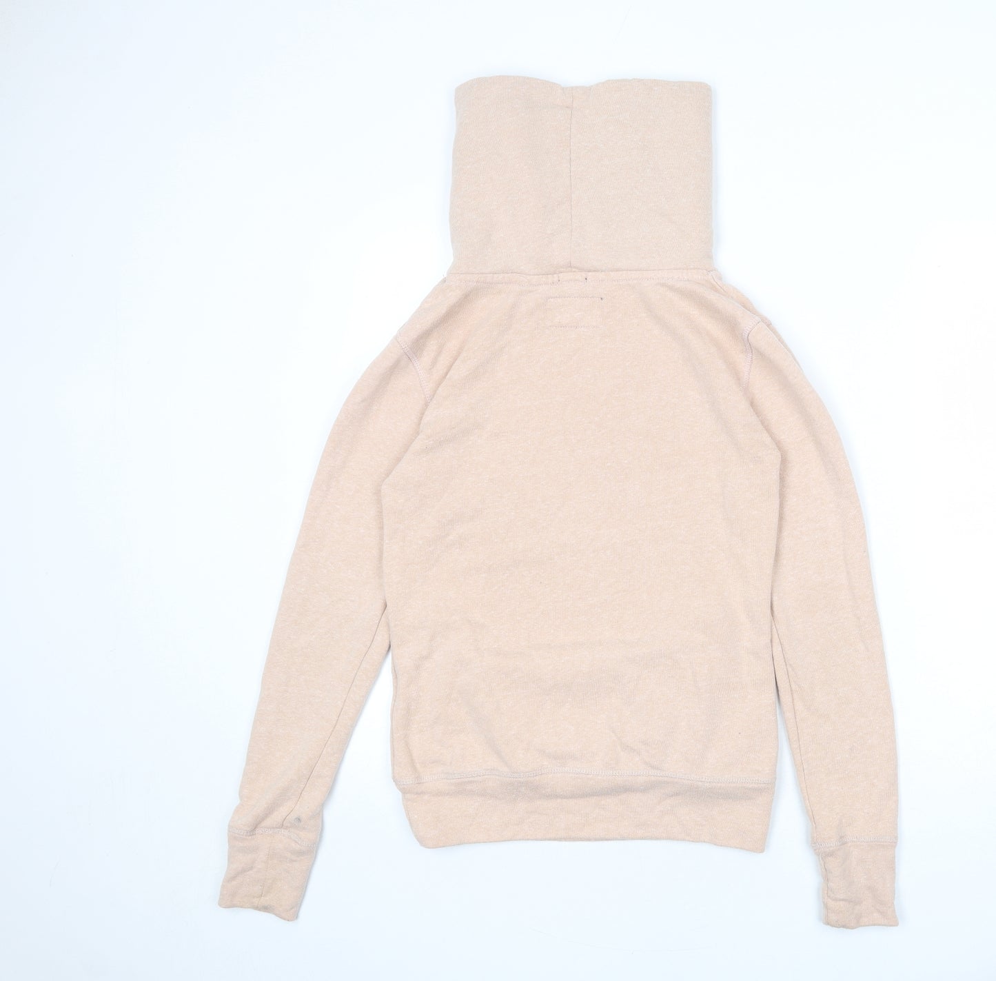 Superdry Womens Pink Polyester Pullover Sweatshirt Size XS Pullover