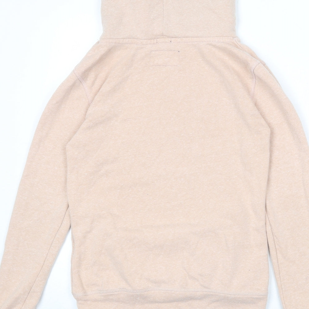 Superdry Womens Pink Polyester Pullover Sweatshirt Size XS Pullover