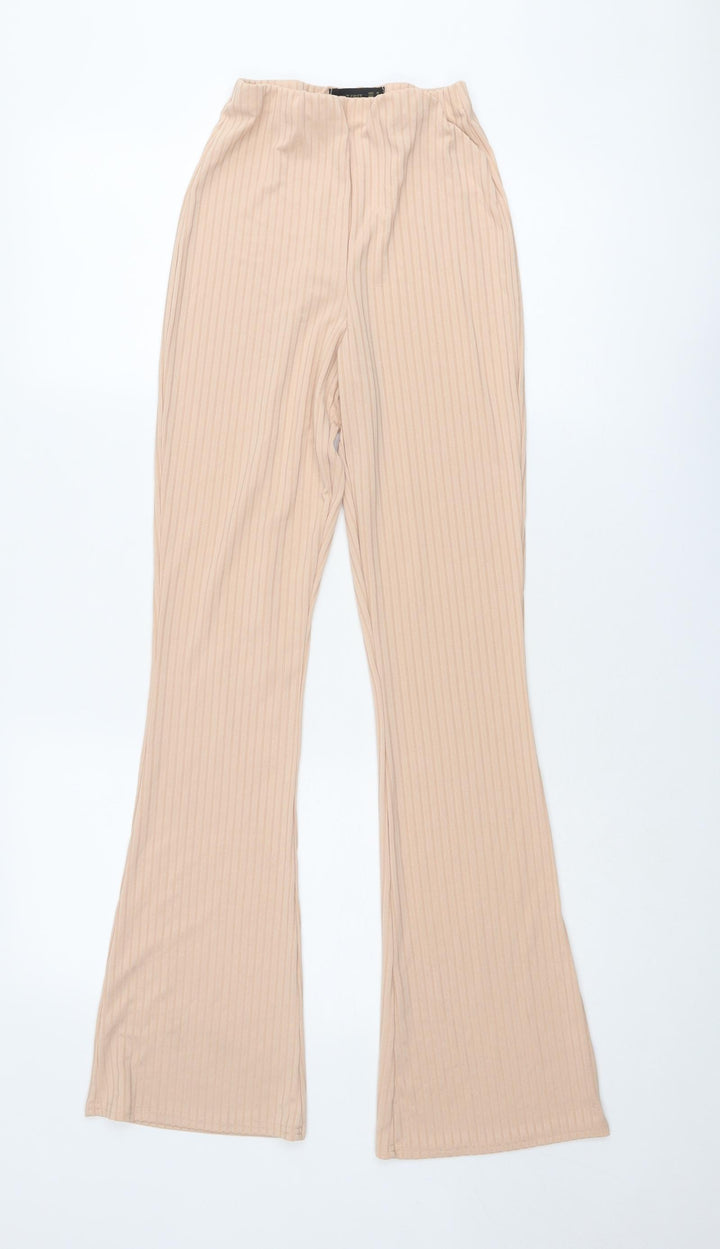I SAW IT FIRST Womens Pink Polyester Jogger Trousers Size 8 L31 in Regular