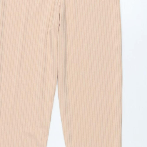 I SAW IT FIRST Womens Pink Polyester Jogger Trousers Size 8 L31 in Regular