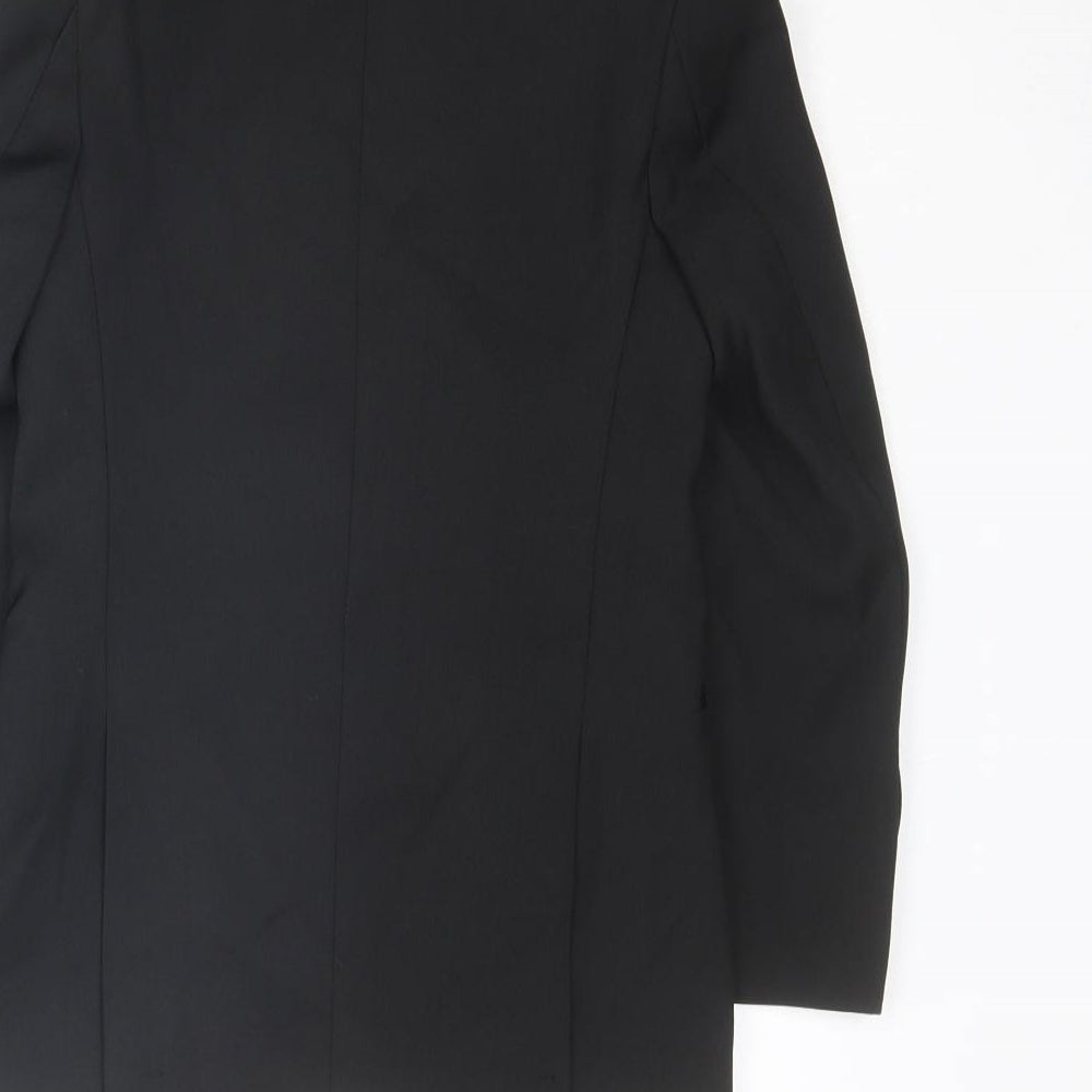 Paisley of London Boys Black Basic Jacket Blazer Size 9 Years Button