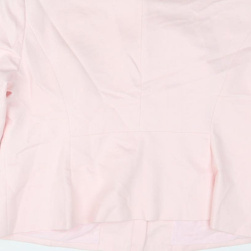 Madeline Womens Pink Jacket Size 22 Zip