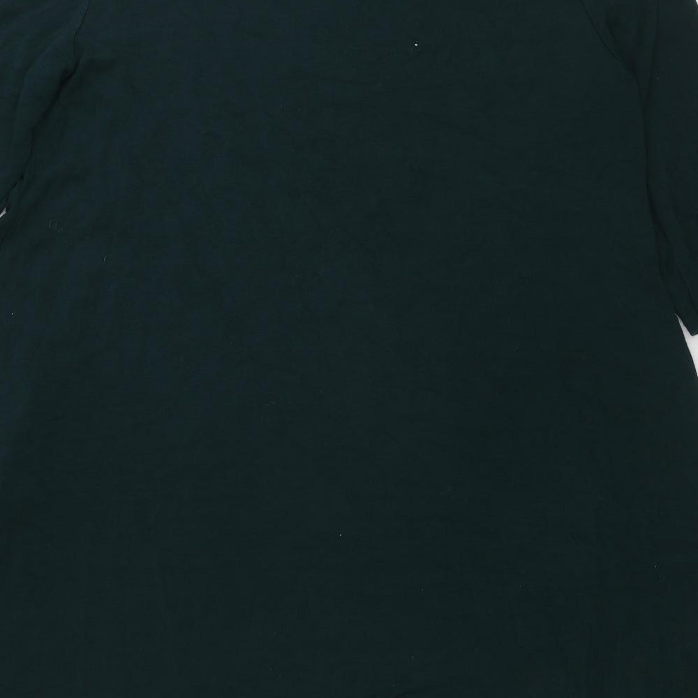 Roman Womens Green Viscose Trapeze & Swing Size 20 Boat Neck Pullover