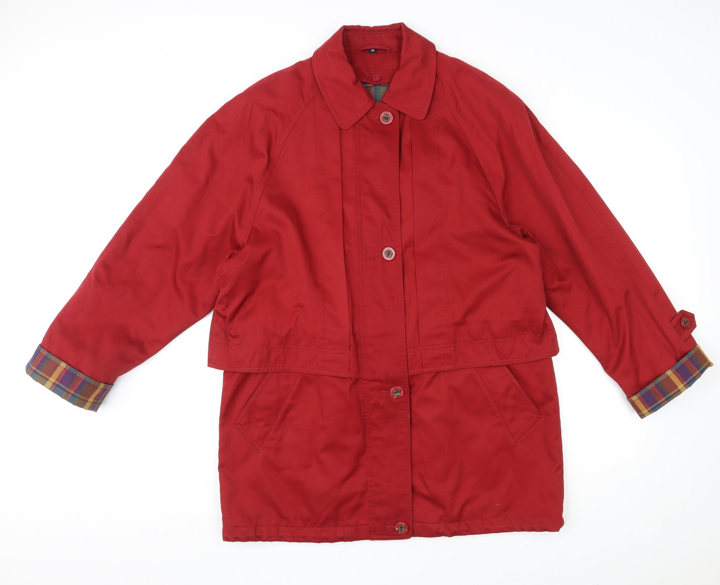 Dannimac Womens Red Jacket Size M Zip