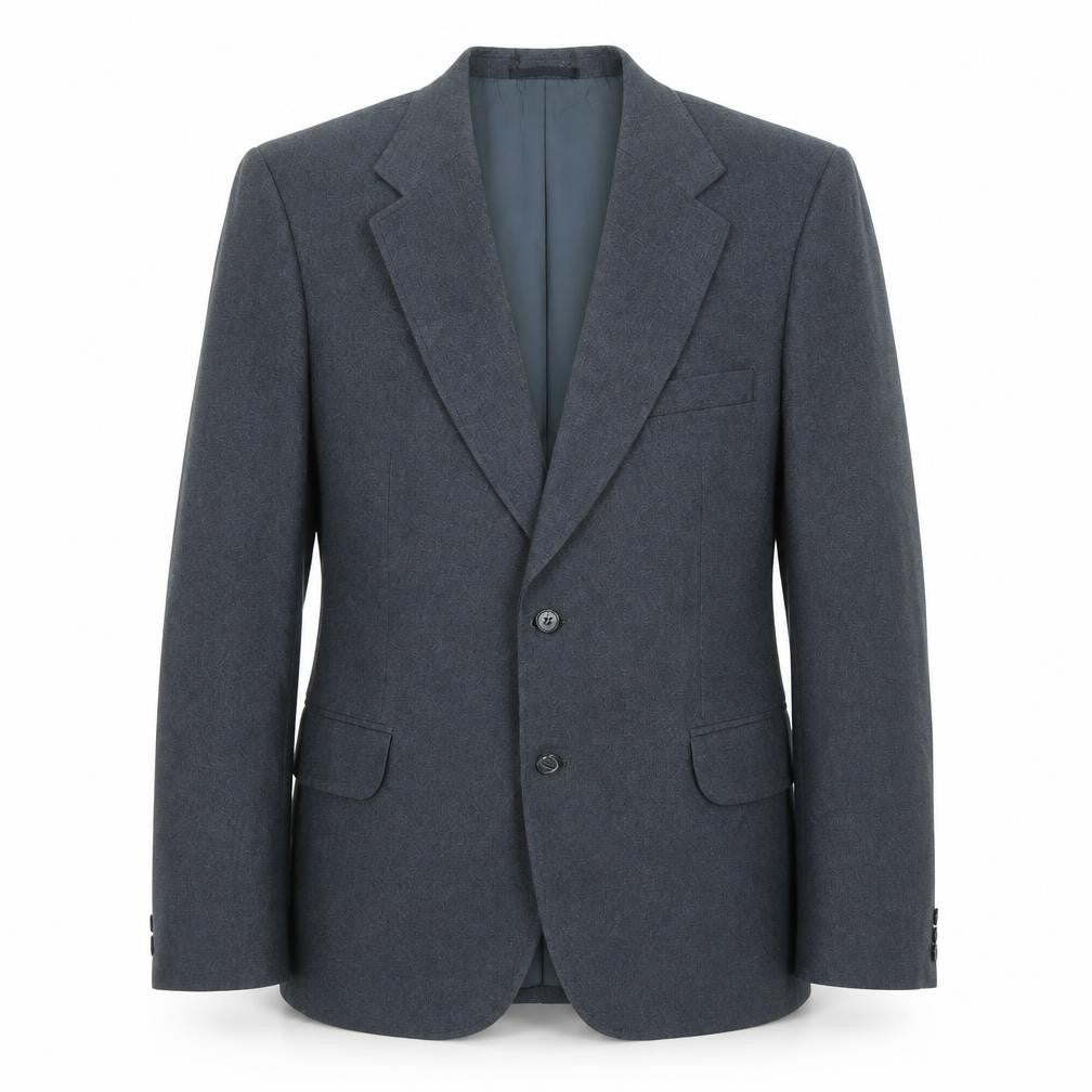 Front view of Marks & Spencer men’s grey viscose jacket suit jacket, size 42, regular