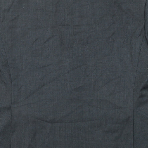 Marks and Spencer Mens Black Wool Jacket Suit Jacket Size 42 Regular