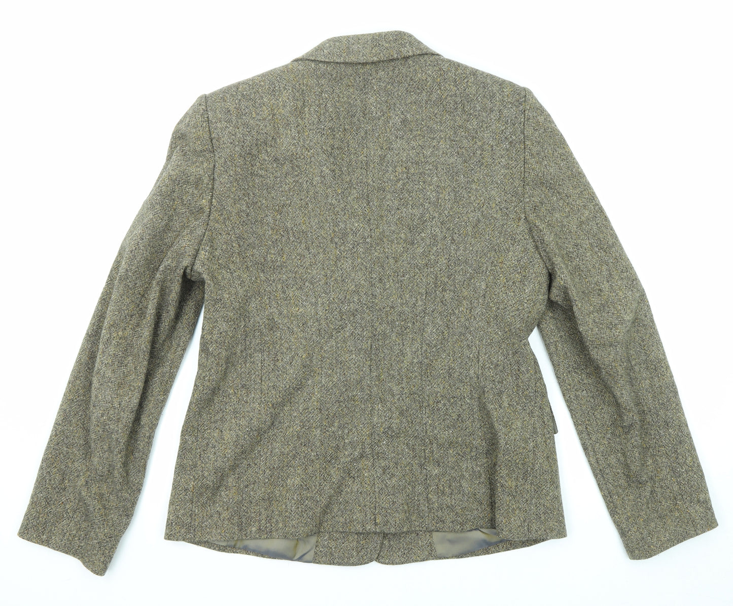 Betty Barclay Womens Green Acrylic Jacket Blazer Size 16