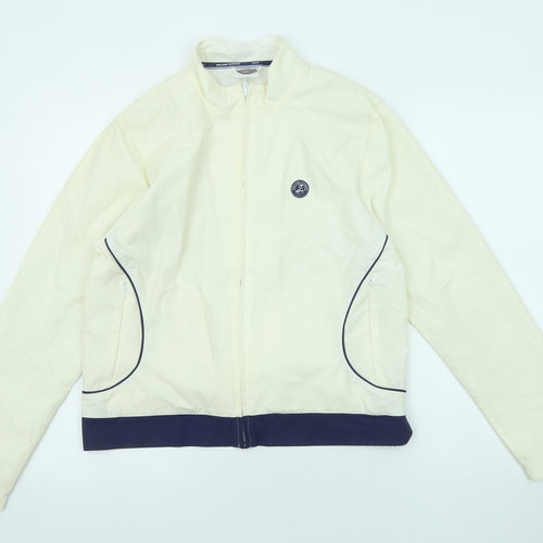 adidas Womens Ivory Jacket Size 12 Zip - Tennis