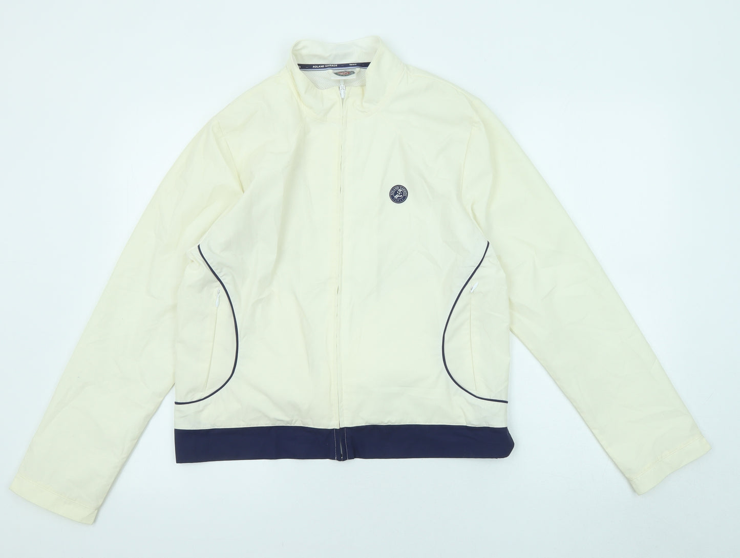 adidas Womens Ivory Jacket Size 12 Zip - Tennis