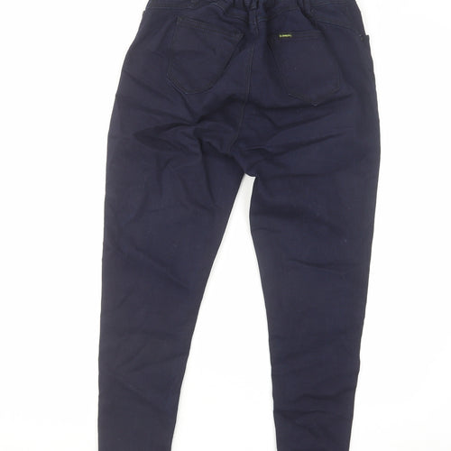 No Apologies Womens Blue Cotton Skinny Jeans Size 26 in L24 in Regular Zip