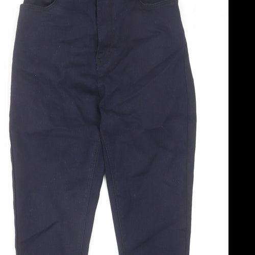 No Apologies Womens Blue Cotton Skinny Jeans Size 26 in L24 in Regular Zip