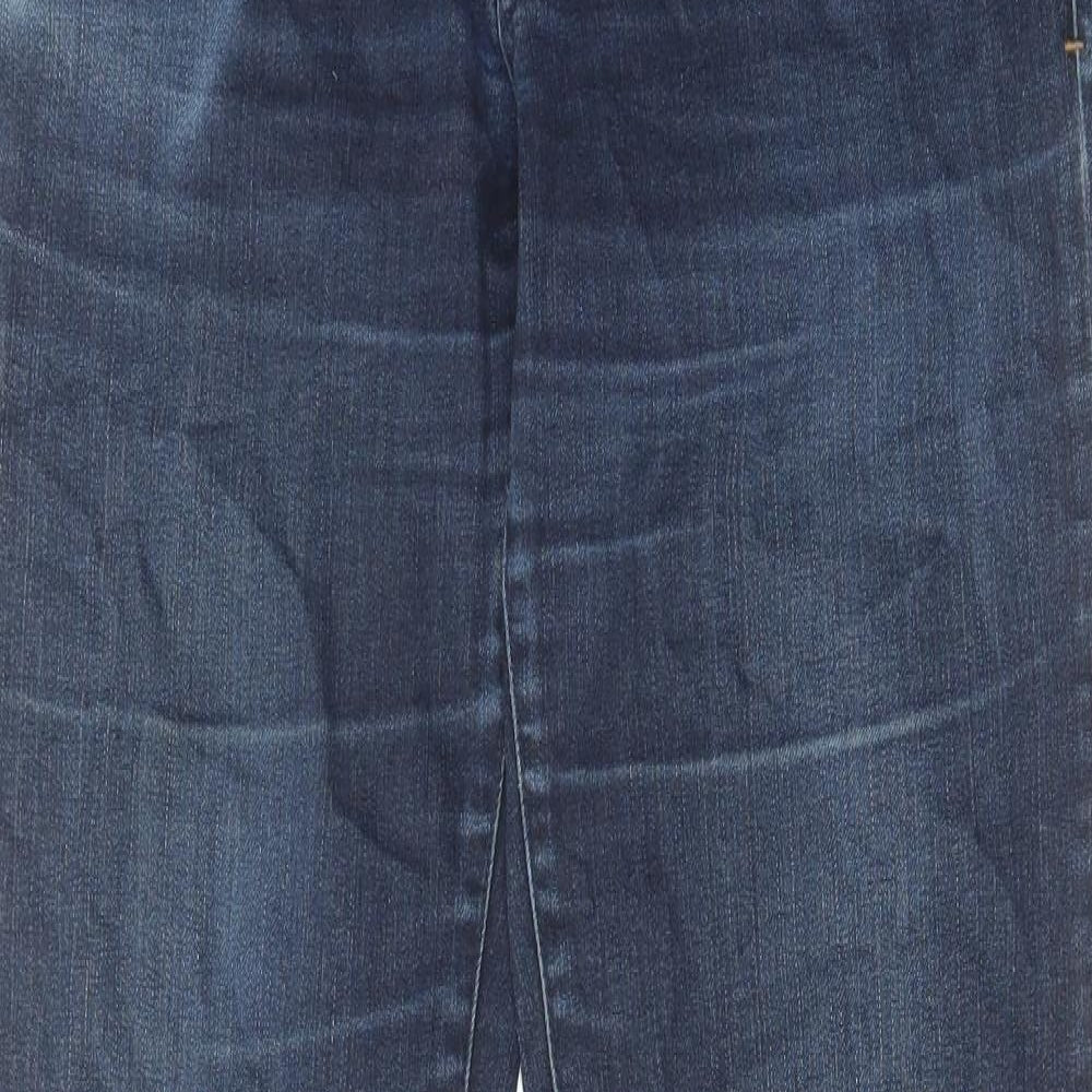 Jackpot Mens Blue Cotton Straight Jeans Size 32 in L32 in Regular Zip