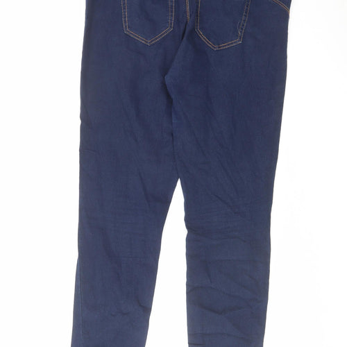 Denim & Co. Womens Blue Cotton Jegging Jeans Size 16 L29 in Regular