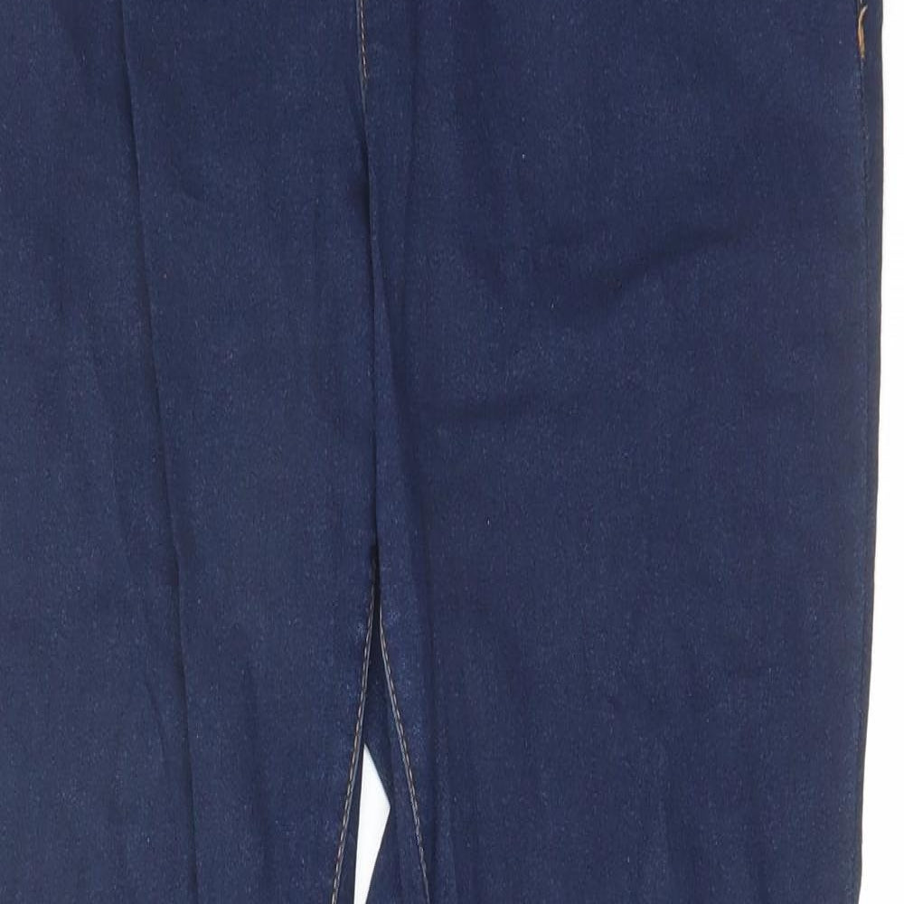 Denim & Co. Womens Blue Cotton Jegging Jeans Size 16 L29 in Regular