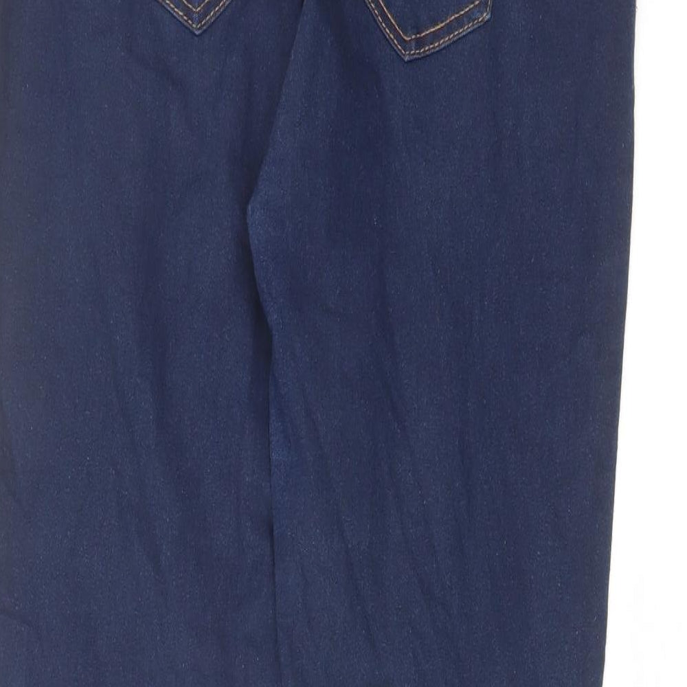 Denim & Co. Womens Blue Cotton Jegging Jeans Size 16 L29 in Regular
