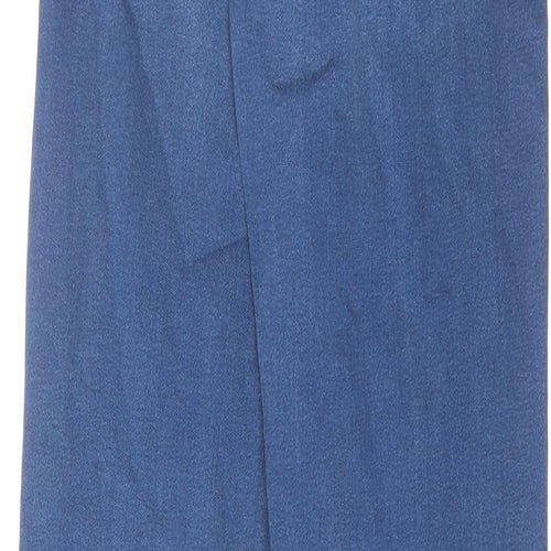 Marks and Spencer Womens Blue Cotton Jegging Jeans Size 6 L32 in Regular Zip