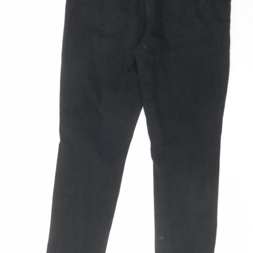 Denim & Co. Mens Black Cotton Skinny Jeans Size 34 in L30 in Regular Zip