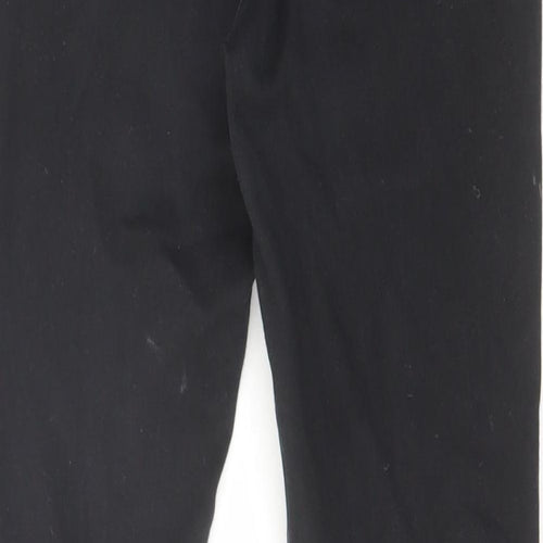 River Island Womens Black Cotton Skinny Jeans Size 8 L25 in Regular Zip