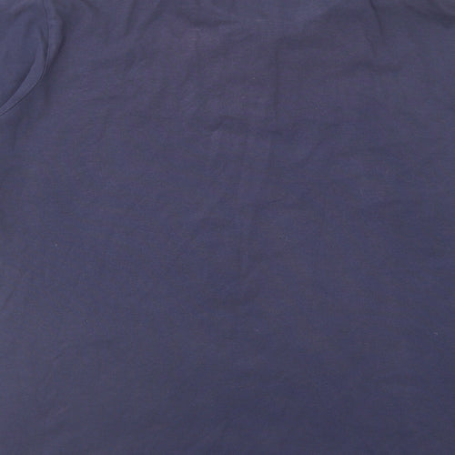 Slazenger Mens Blue Cotton Polo Size 3XL Collared Button