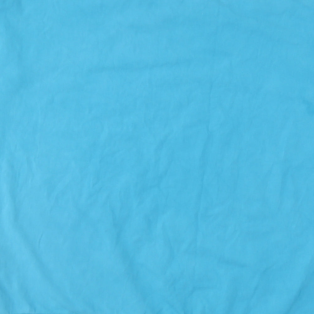 Molke Womens Blue Cotton Basic T-Shirt Size XL Boat Neck