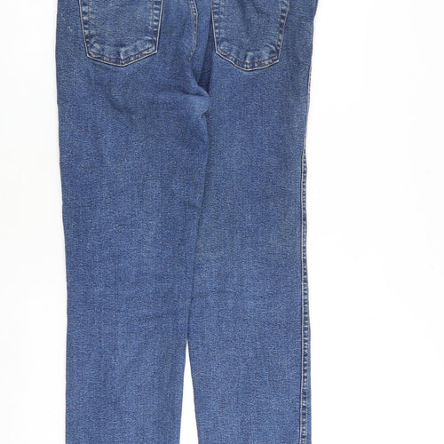 Sterling Jeans Mens Blue Cotton Straight Jeans Size 38 in L30 in Regular Zip